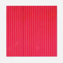 Brian Wills, Untitled, 2020, oil, rayon and plastic on panel