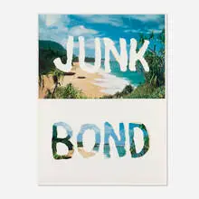 Mitchell Syrop, Junk Bond, 1988, paper collage on paperboard