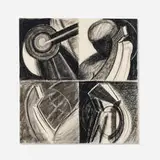 Jill Giegerich, Untitled, 1984, charcoal on paper