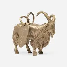 Liz Craft, Astrological Signs: Capricorn, 2002, bronze, glass