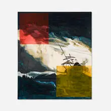 Melissa Gordon, Preparations for the Future, 2007, acrylic on linen