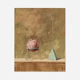 Vilmore Armodio Schenardi, Untitled, 1963, tempera on board