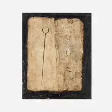 Untitled by Vilmore Armodio Schenardi, 1963, tempera on board, sold Nov 2025
