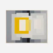 Eugene Kloszewski, Untitled, 1958, acrylic on board