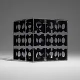 Victor Vasarely, Kubus Deposito, 1969-70, screenprint on acrylic