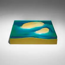 Sam Richardson, It's Night on That Guy's Island, 1967, acrylic, fiberglass