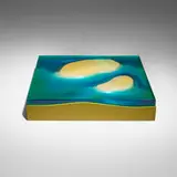 Sam Richardson, It's Night on That Guy's Island, 1967, acrylic, fiberglass