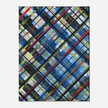 Ed Moses, SRR=Grid, 2017, acrylic on canvas