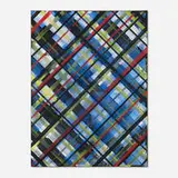 Ed Moses, SRR=Grid, 2017, acrylic on canvas