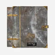 Noah Purifoy, A Book Flown V, 1995, lead, brass