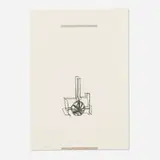 Erik Levine, Apparatus Study F, 1992, graphite on paper