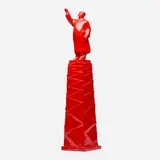 Huang Gang, Chairman Mao Atop the Great Wall, c. 2007, resin