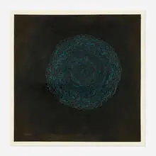 Simon Frost, Untitled #8, 1994, casein on paper