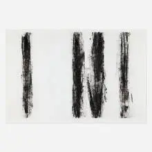 Robert Wilson, Pelleas Prologue, 1997, charcoal on paper