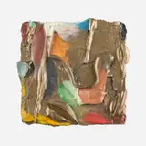 Stanley Boxer, Untitled, 1985, hand-painted bronze
