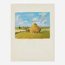 George Deem, Little Painting, 1963, oil on board