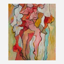 Rex Ashlock, Dance, 1980, oil on paper