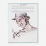Butt Johnson, Frequently Asked Questions, 2002, ink on found printed paper
