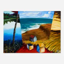 Paul Sierra, Vista, oil on canvas