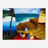 Paul Sierra, Vista, oil on canvas