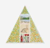 Don Nice, American Totem: Keweah Triangle, 1981, oil on linen