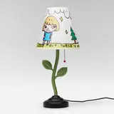 Y.N. Lamp by Yoshitomo Nara, 2021, powder-coated steel, plastic, sold May 2026