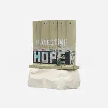 Five-Part Souvenir Wall Section (Palestine Hope) (from The Walled Off Hotel Souvenir series) by Banksy, sold May 2026