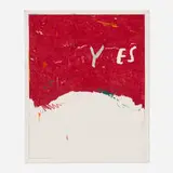 Andrew Brischler, Punk & Faggotry (Y E S), 2014, colored pencil, marker and graphite on paper