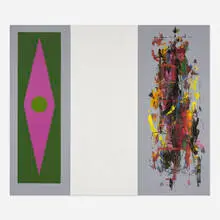 Sidney Gross, Untitled, c. 1965, oil on canvas