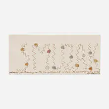 Richard Tuttle, Untitled, 1985, ink on paper
