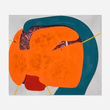 Lui Shtini, Blind Sailing, 2018, oil and tempera on Dibond