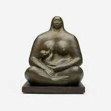 Untitled by Jose Luis Cuevas, 1971, bronze, sold Mar 2026