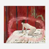 Jeanette Mundt, Climbing, 2019, oil on linen
