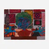 Mark Cooper, Portrait of Allan Stone, 1982, acrylic on paper