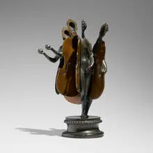 Arman, Vital Revolving, 1994, bronze