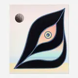 Anthony Miler, Untitled, 2022, oil, acrylic and graphite on canvas in artist's frame