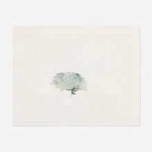 Jonathan Herder, Untitled (Peak), 2007, stamps collaged on paper