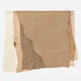 Martha Tuttle, Wanderer, 2018, wool, silk, pigment and bronze