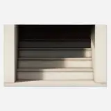 Eduardo Oliveira Cézar, Study of Light & Space-Steps, 1988, acrylic on canvas
