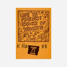 Keith Haring, Tunnel / Pop Shop poster, 1988, offset lithograph in colors