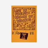 Keith Haring, Tunnel / Pop Shop poster, 1988, offset lithograph in colors