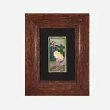 Frederick Hurten Rhead for American Encaustic Tiling Co., Crane tile, c. 1920, glazed stoneware