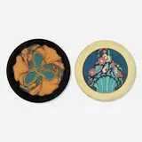 California Faience, Tiles, set of two
