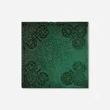 Teco Pottery, Tile with trefoil motif
