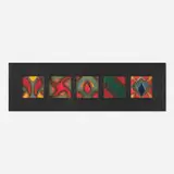 Robert Rossman Company, Framed collection of five tiles, c. 1927, glazed earthenware