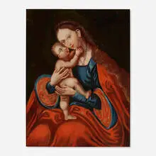 Lucas Cranach the Elder, Mariahilf (Madonna and Child), oil on canvas
