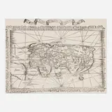 Lorenz Fries, Orbis typus universalis iuxta hydrographorum traditionem exactissime depicta 1522 L.F, wood-engraving