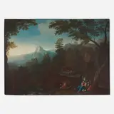 Francesco Trevisani, The Rest on the Flight into Egypt, oil on canvas