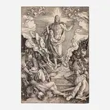 The Resurrection, from The Large Passion by Albrecht Durer, 1511, woodcut on laid paper, sold Dec 2024