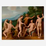 Cornelis Cornelisz. van Haarlem, The Judgement of Paris, 1636, oil on panel